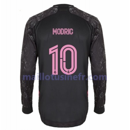 Maillot de Foot Real Madrid Luka Modrić 10 Troisième 2020-21 Manches Longues Maillot de Foot Real Madrid Luka Modrić 10 Troisième 2020-21 Manches Longues